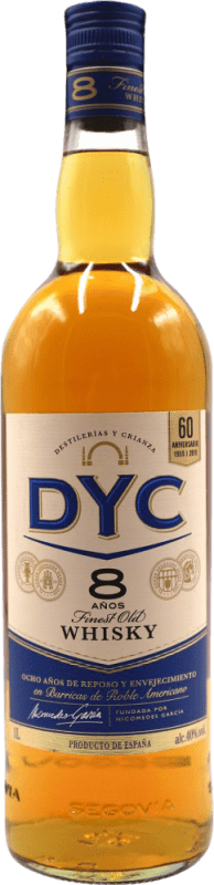 Free Shipping | Whisky Blended DYC Spain 8 Years 1 L