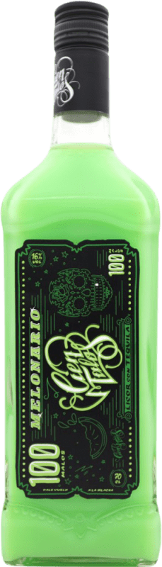 Envío gratis | Crema de Licor Enerhaus 100 Cien Malos Tequila Melonario México 70 cl