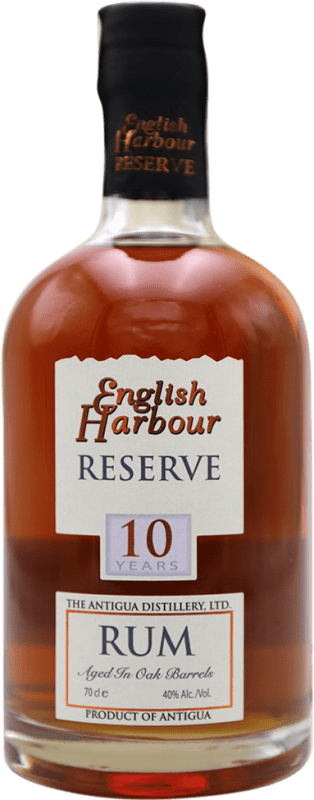 送料無料 | ラム English Harbour アンティグアバーブーダ 10 年 70 cl