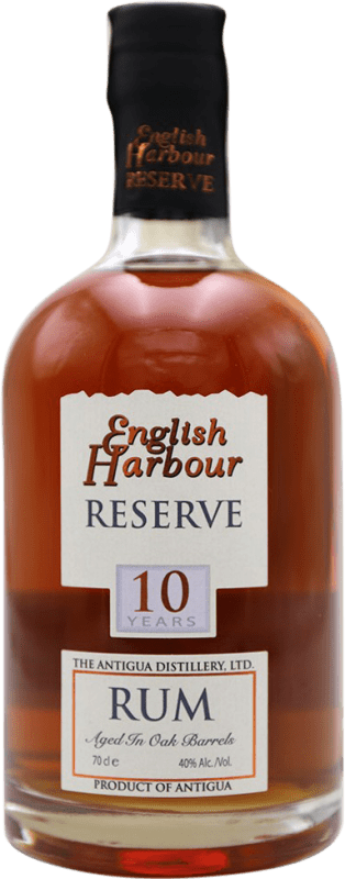 Kostenloser Versand | Rum English Harbour Reserve — Gereift Antigua und Barbuda 10 Jahre 70 cl