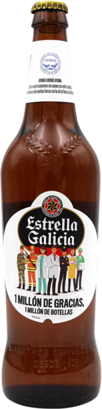 Envío gratis | Cerveza Estrella Galicia 1 Millón de Gracias España 65 cl