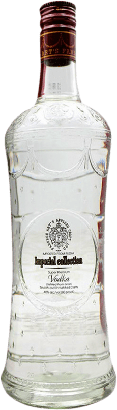 75,95 € | Vodka Faberge Art's Applied Craft Premium, Imperial, Collection Russian Federation 70 cl