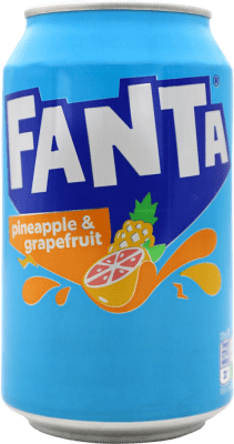 Spedizione Gratuita | Bibite e Mixer Fanta Pineapple & Grapefruit Germania Lattina 33 cl