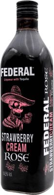 Tequila Federal Crema — Creme 70 cl Fresa — Morango, Tequila