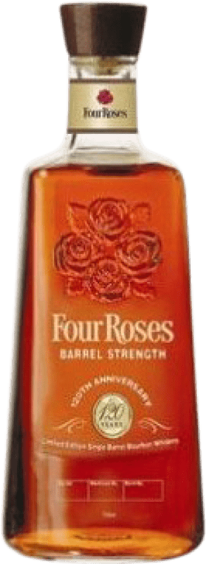 Envío gratis | Whisky Bourbon Four Roses Barrel Strength 120th Anniversary Estados Unidos 70 cl