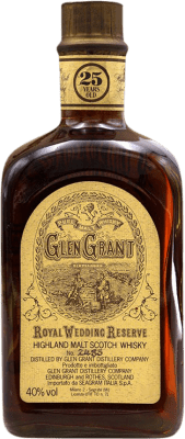 Single Malt Whisky Glen Grant Royal Wedding Spécimen de Collection 25 Ans 70 cl