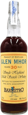 ウイスキーシングルモルト Glen Mhor. コレクターの標本 30 年 70 cl