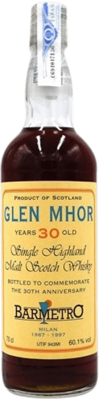 Envoi gratuit | Single Malt Whisky Glen Mhor. Spécimen de Collection Royaume-Uni 30 Ans 70 cl