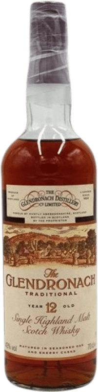 397,95 € Envoi gratuit | Single Malt Whisky Glendronach Tradicional Spécimen de Collection 12 Ans