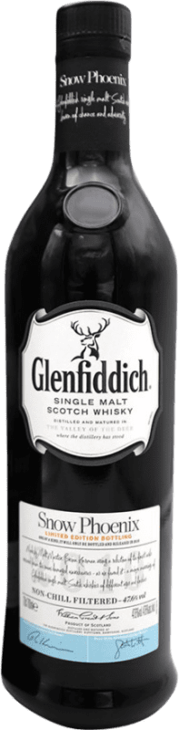 Envoi gratuit | Single Malt Whisky Glenfiddich Snow Phoenix Ecosse Royaume-Uni 70 cl