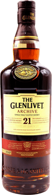 威士忌单一麦芽威士忌 Glenlivet Archive 21 岁