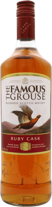 Envoi gratuit | Blended Whisky Glenturret The Famous Grouse Ruby Cask Royaume-Uni 1 L