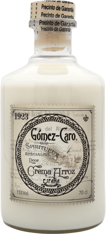 Envío gratis | Crema de Licor Gómez Caro Arroz España 70 cl