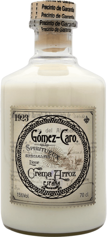 Kostenloser Versand | Cremelikör Gómez Caro Arroz Spanien 70 cl