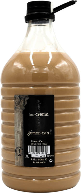 Spedizione Gratuita | Crema di Liquore Gómez Caro Orujo Spagna Caraffa 3 L