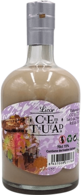 Free Shipping | Liqueur Cream Gómez Caro Trufada Spain 70 cl