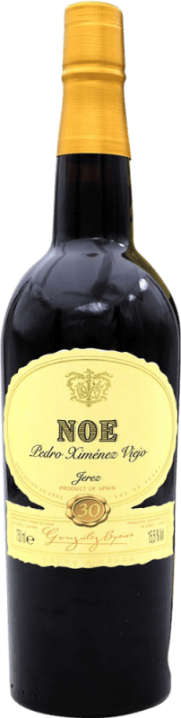 Free Shipping | Fortified wine González Byass Noe Viejo D.O. Manzanilla-Sanlúcar de Barrameda Spain Pedro Ximénez 30 Years 75 cl