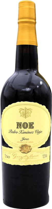 102,95 € Envio grátis | Vinho Generoso Fortificado González Byass Noe Viejo — Velho D.O. Manzanilla-Sanlúcar de Barrameda 30 Anos