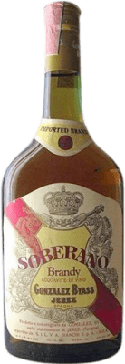 Бренди González Byass Soberano 1970's Коллекционный образец 70 cl