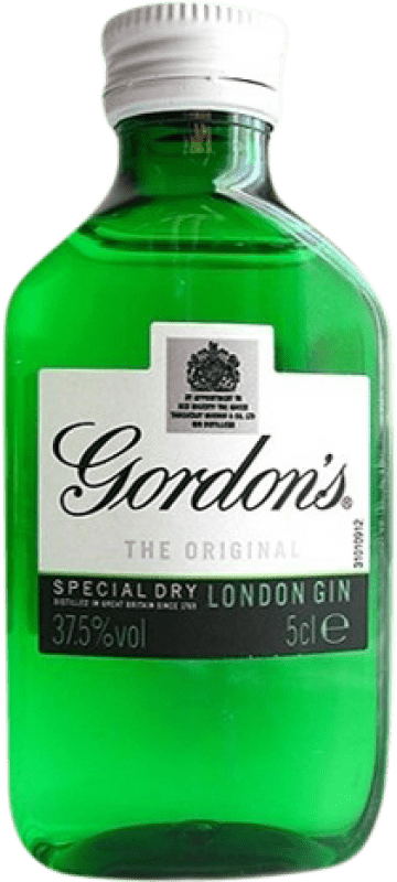 Envoi gratuit | Gin Gordon's Royaume-Uni Bouteille Miniature 5 cl