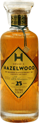 Free Shipping | Whisky Blended Grant & Sons House of Hazelwood United Kingdom 25 Years Medium Bottle 50 cl