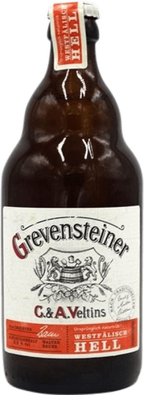 Envio grátis | Cerveja Grevensteiner Hell — Loira Alemanha Garrafa Medium 50 cl