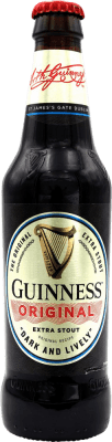 Bier Guinness Original Extra Stout Drittel-Liter-Flasche 33 cl