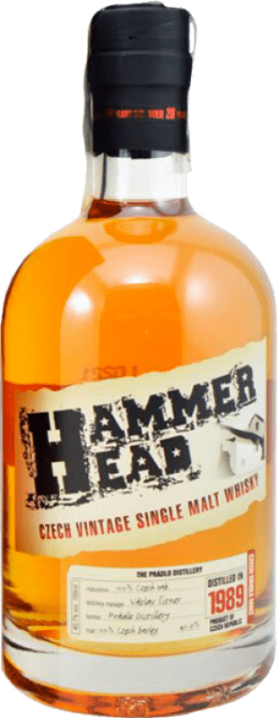 Envio grátis | Whisky Single Malt Hammer Head República Checa 70 cl