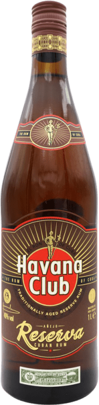 Kostenloser Versand | Rum Havana Club Añejo — Gereift, Reserve — Gereift Kuba 1 L