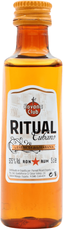 送料無料 | ラム Havana Club Ritual キューバ ミニチュアボトル 5 cl