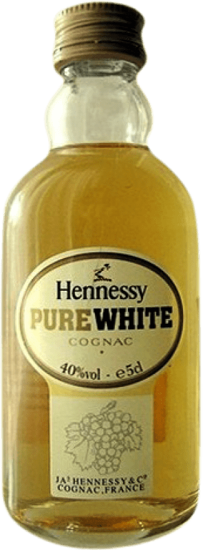 21,95 € | Cognac Hennessy White, Pure A.O.C. Cognac France Miniature Bottle 5 cl