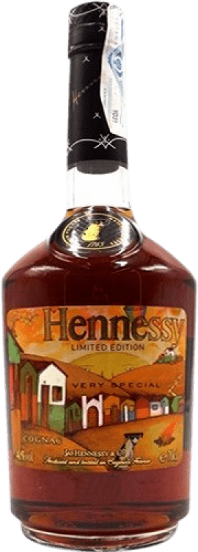 Kostenloser Versand | Cognac Hennessy VS Os Gemeos A.O.C. Cognac Frankreich 70 cl