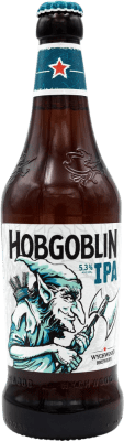 Kostenloser Versand | Bier Hobgoblin IPA Großbritannien Medium Flasche 50 cl