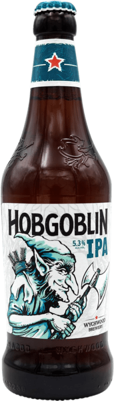 3,95 € | Bière Hobgoblin IPA — India Pale Ale Royaume-Uni Bouteille Medium 50 cl