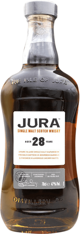 送料無料 | ウイスキーシングルモルト Isle of Jura イギリス 28 年 70 cl