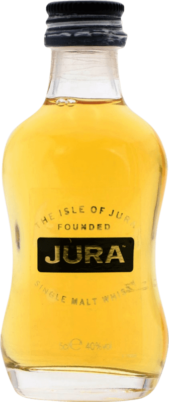 送料無料 | ウイスキーシングルモルト Isle of Jura イギリス ミニチュアボトル 5 cl