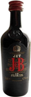 ウイスキーブレンド J&B Jet 12 年 ミニチュアボトル 5 cl