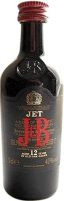 Envío gratis | Whisky Blended J&B Jet Reino Unido 12 Años Botellín Miniatura 5 cl