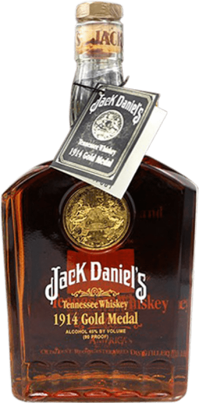 Envoi gratuit | Whisky Bourbon Jack Daniel's Gold Medal États Unis 1 L