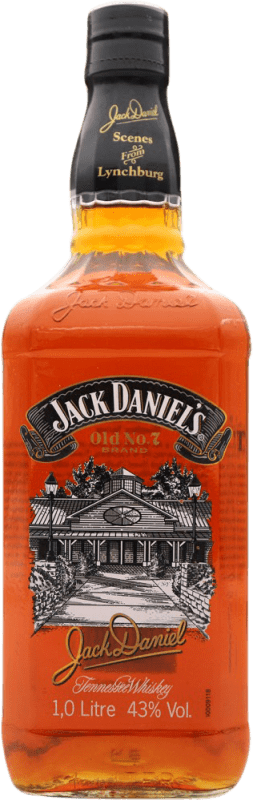 Envio grátis | Whisky Bourbon Jack Daniel's Scenes From Lynchburg Nº 7 Espécime de Colecionador Estados Unidos 1 L