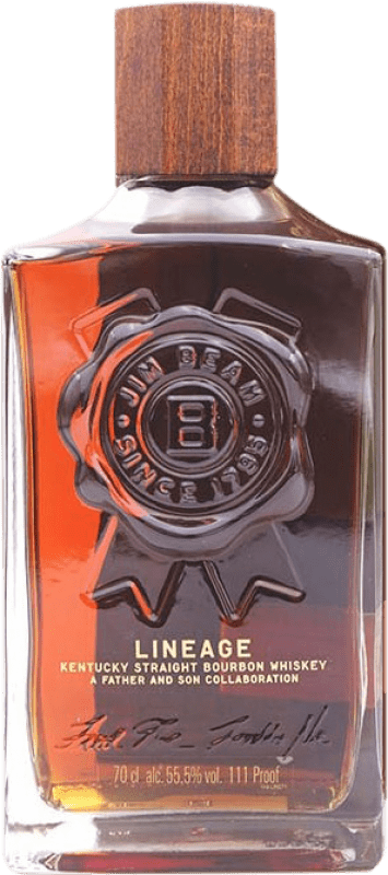 Kostenloser Versand | Whisky Bourbon Jim Beam Lineage Vereinigte Staaten 15 Jahre 70 cl