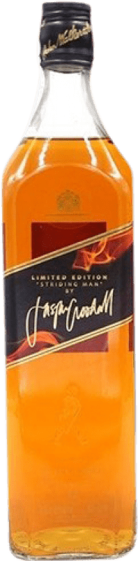 送料無料 | ウイスキーブレンド Johnnie Walker Black Label Edición Limitada Striding Man イギリス 70 cl