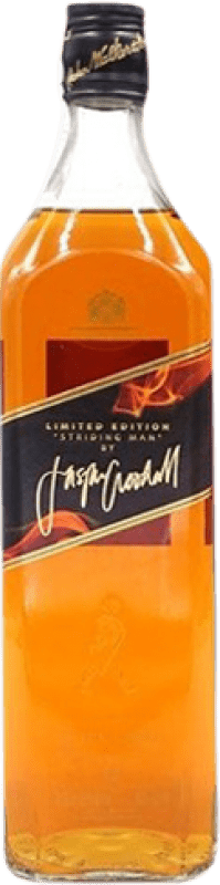 Free Shipping | Whisky Blended Johnnie Walker Black Label Edición Limitada Striding Man United Kingdom 70 cl