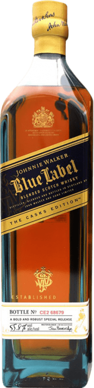 Envoi gratuit | Blended Whisky Johnnie Walker Blue Label The Casks Edition Royaume-Uni 1 L