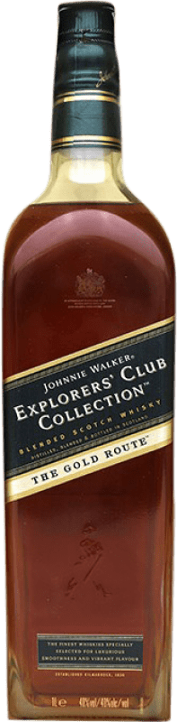 Free Shipping | Whisky Blended Johnnie Walker Explorer's Club Collection The Gold Route United Kingdom 1 L