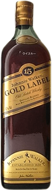 Envoi gratuit | Whisky Blend Johnnie Walker Gold Label Royaume-Uni 15 Ans 70 cl