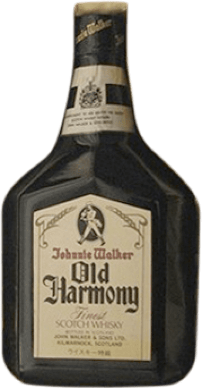 Envio grátis | Whisky Blended Johnnie Walker Old Harmony Reino Unido 70 cl Exemplar de colecionador Não Próprio para Consumo