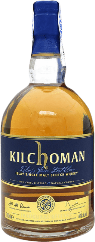 Envoi gratuit | Single Malt Whisky Kilchoman Inaugural Release Royaume-Uni 70 cl