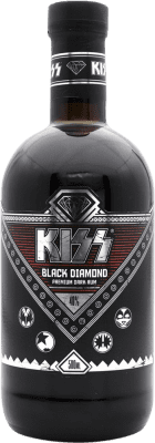 朗姆酒 Kiss Black Diamond 瓶子 Medium 50 cl