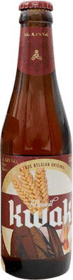 Spedizione Gratuita | Scatola da 4 unità Birra Kwak Belgio Bottiglia Terzo 33 cl